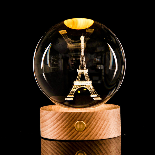 Eiffel Tower Crystal display