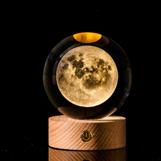 Moon Crystal Ball Display